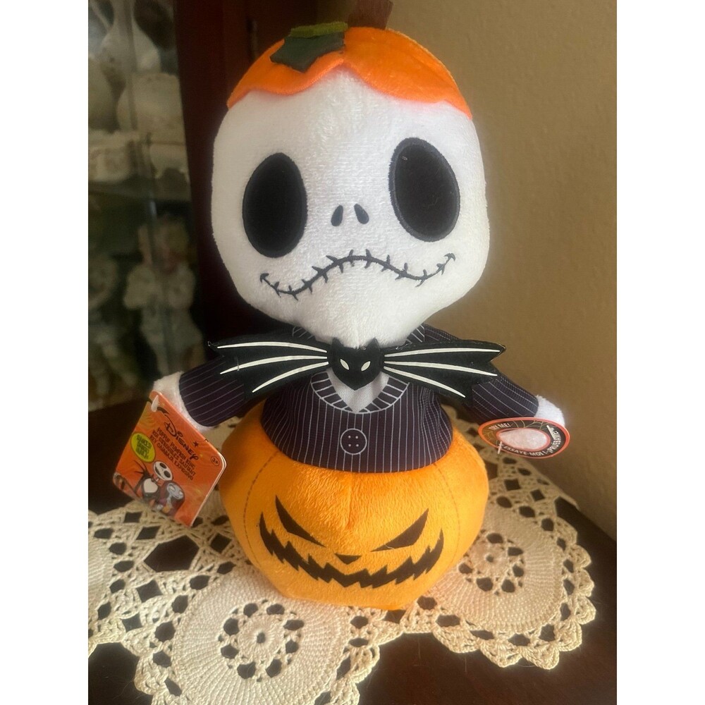 Disney The Nightmare Before Christmas Poppin' Pumpkin King Musical Halloween